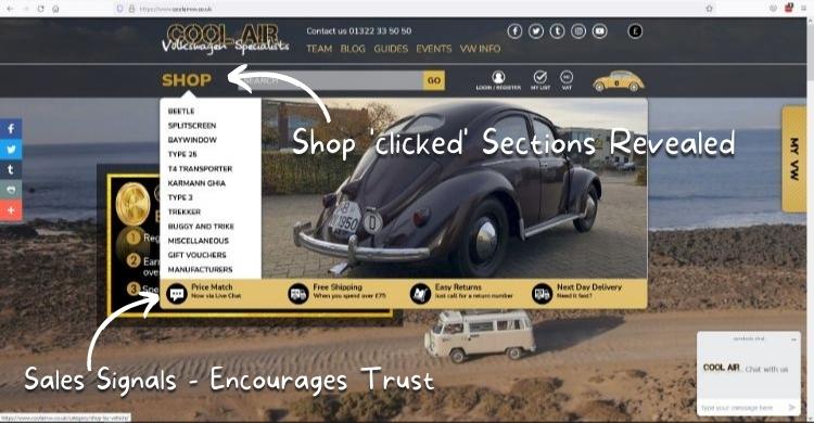 simple website ideas