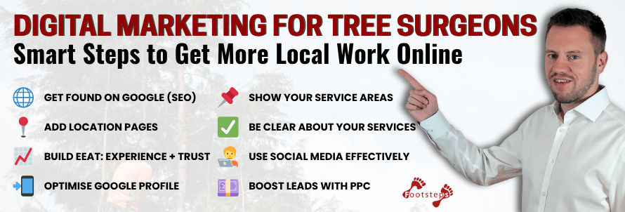 smart steps for tree surgeons to get work online