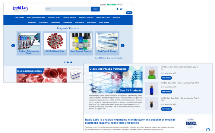 Rapid Labs Web Design