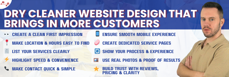 Dry Cleaner Website Design That Brings In More Customers
