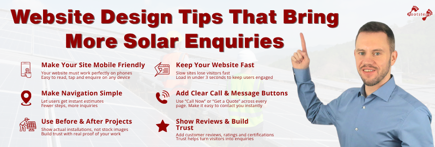 High-Converting Website Design Tips for Solar Companies
