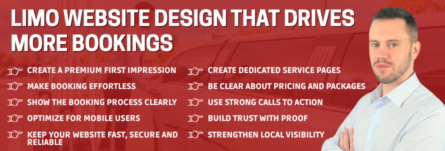 Limo Website Design That Drives More Bookings