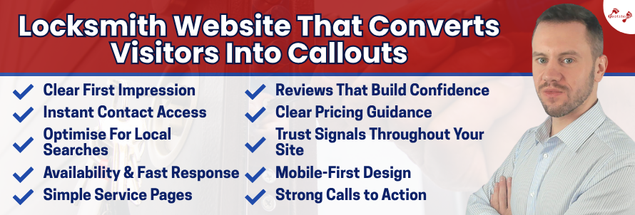 Locksmith Website Design That Converts Visitors Into Callouts