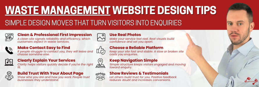 Waste Management Website Design Tips
