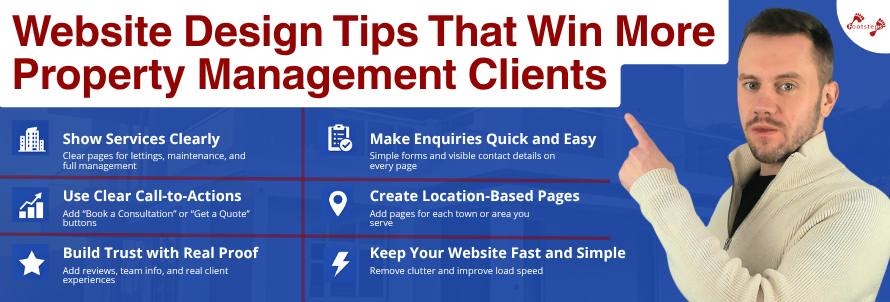 Website Design Tips That Win More Property Management Clients