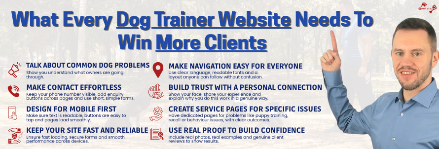 What Every Dog Trainer Website Design Needs To Win More Clients