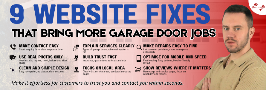 9 Website Fixes That Bring More Garage Door Jobs