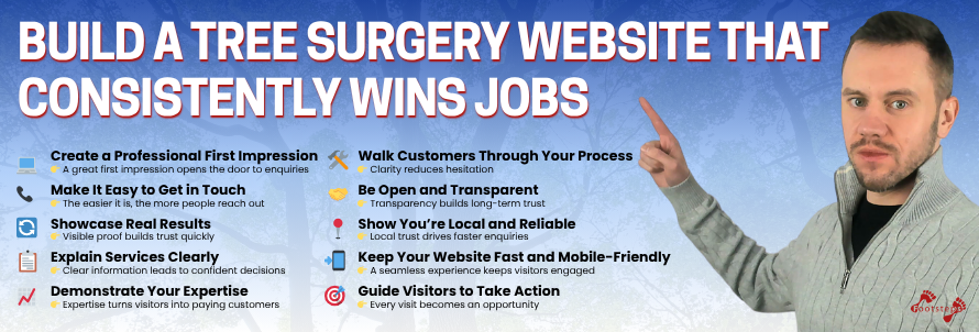 Build a Tree Surgery Website That Consistently Wins Jobs