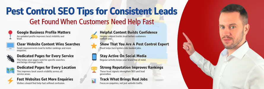 Pest Control SEO Tips for Consistent Leads