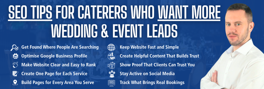SEO Tips for Caterers Who Want More Wedding & Event Leads