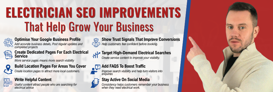 Electrician SEO Improvements That Help Grow Your Business