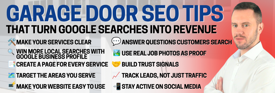 Garage Door SEO Tips That Turn Google Searches Into Revenue
